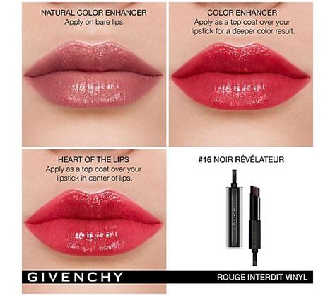 givenchy rouge interdit black magic lipstick uk|givenchy black lipstick reviews.